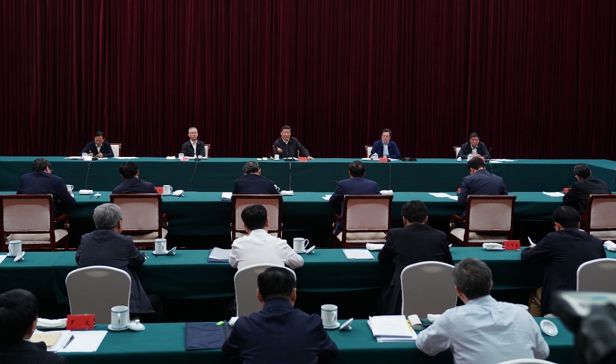 2019年5月20日至22日，中共中央總書記、國(guó)家主席、中央軍委主席習(xí)近平在江西考察，主持召開推動(dòng)中部地區(qū)崛起工作座談會(huì)并發(fā)表重要講話。新華社記者 謝環(huán)馳 攝 